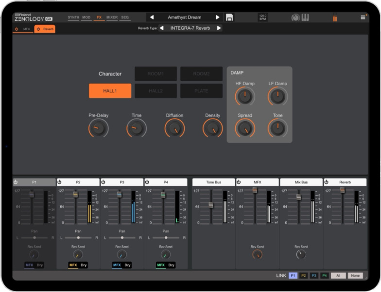 Roland Zenology GX para iPad
